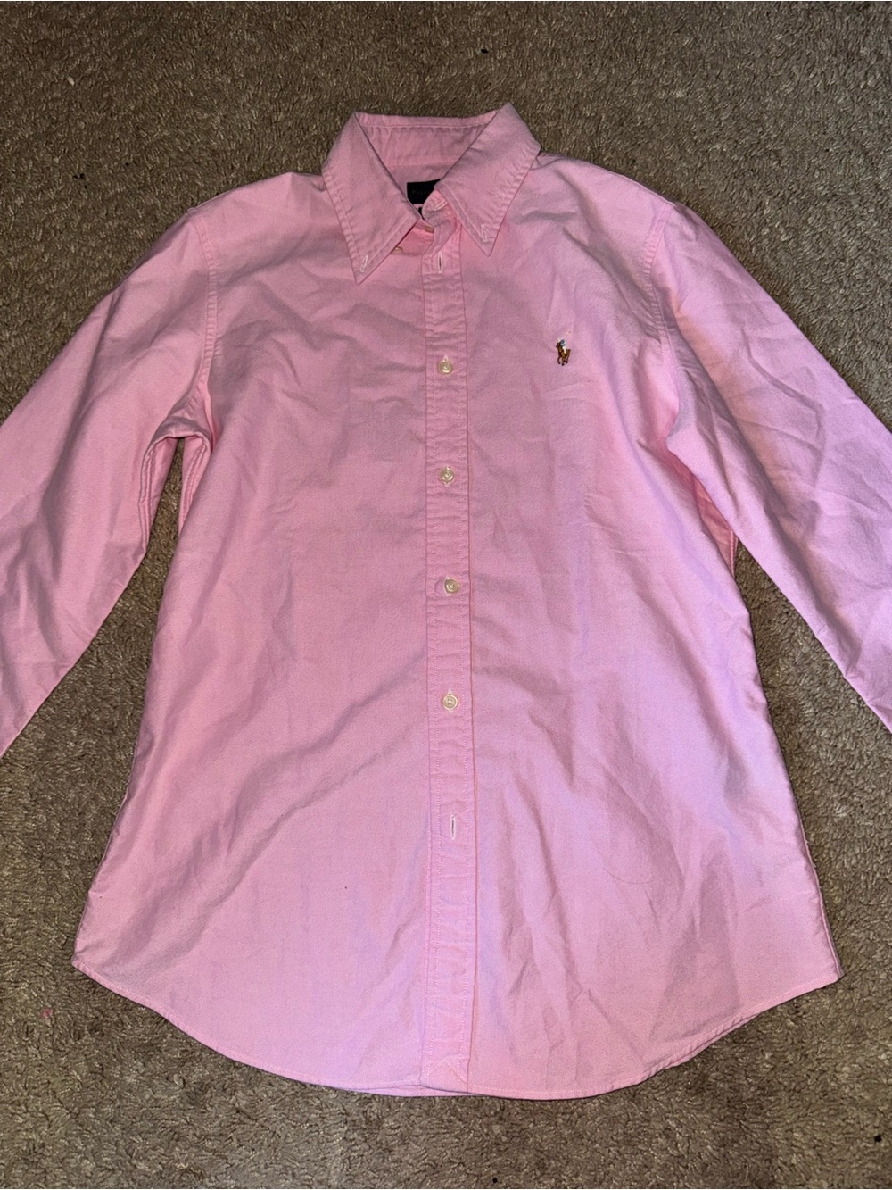 Polo by Ralph Lauren Light Pink Women's Button-Down Shirt